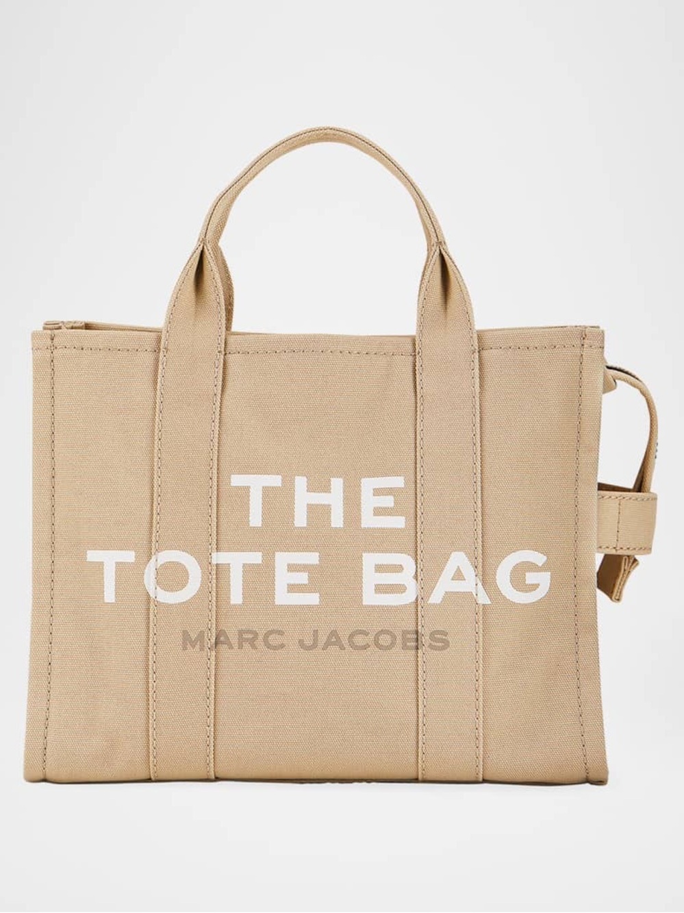 Marc Jacobs Beige Canvas Logo Tote